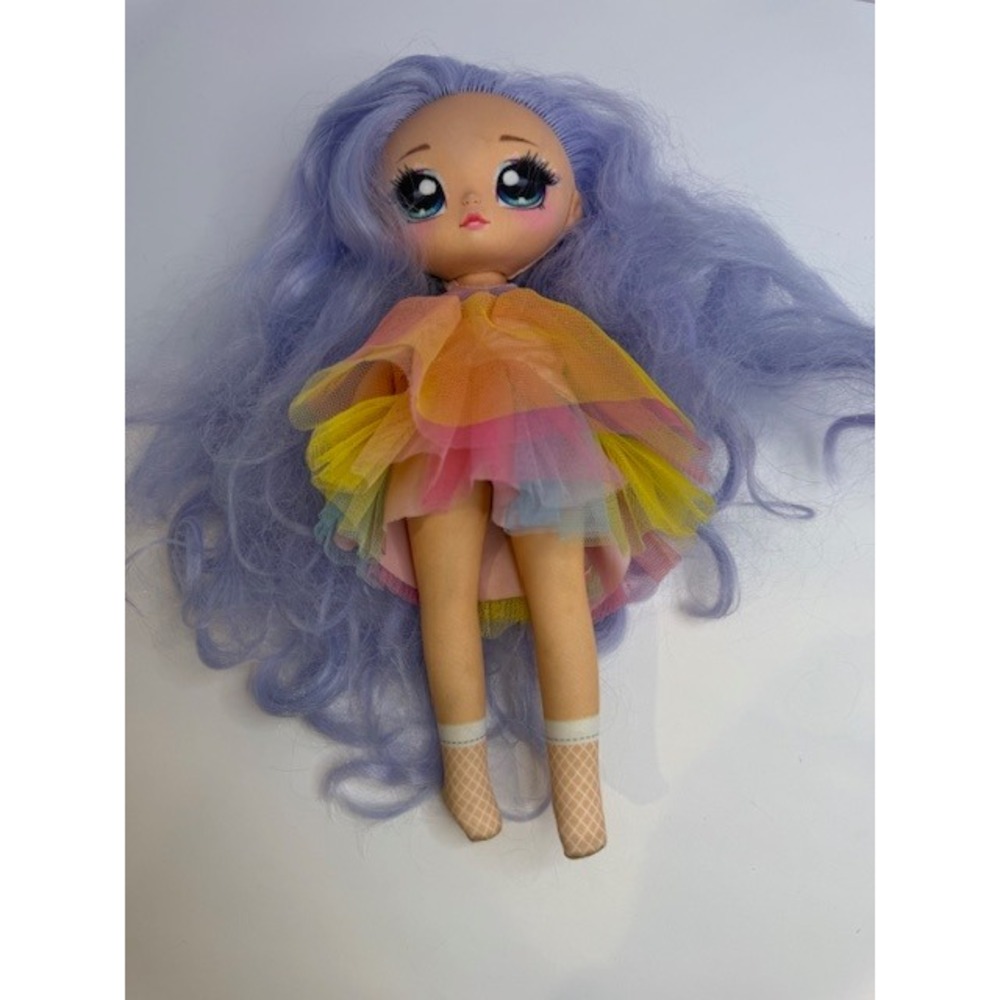 MGA Toys Na Na Na Ultimate Surprise Rainbow kitty 11in doll Purple Hair Sparkle